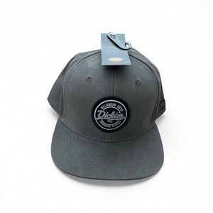 Dickies Men’s Flat Bill Duck Cap – Slate Grey – NWT